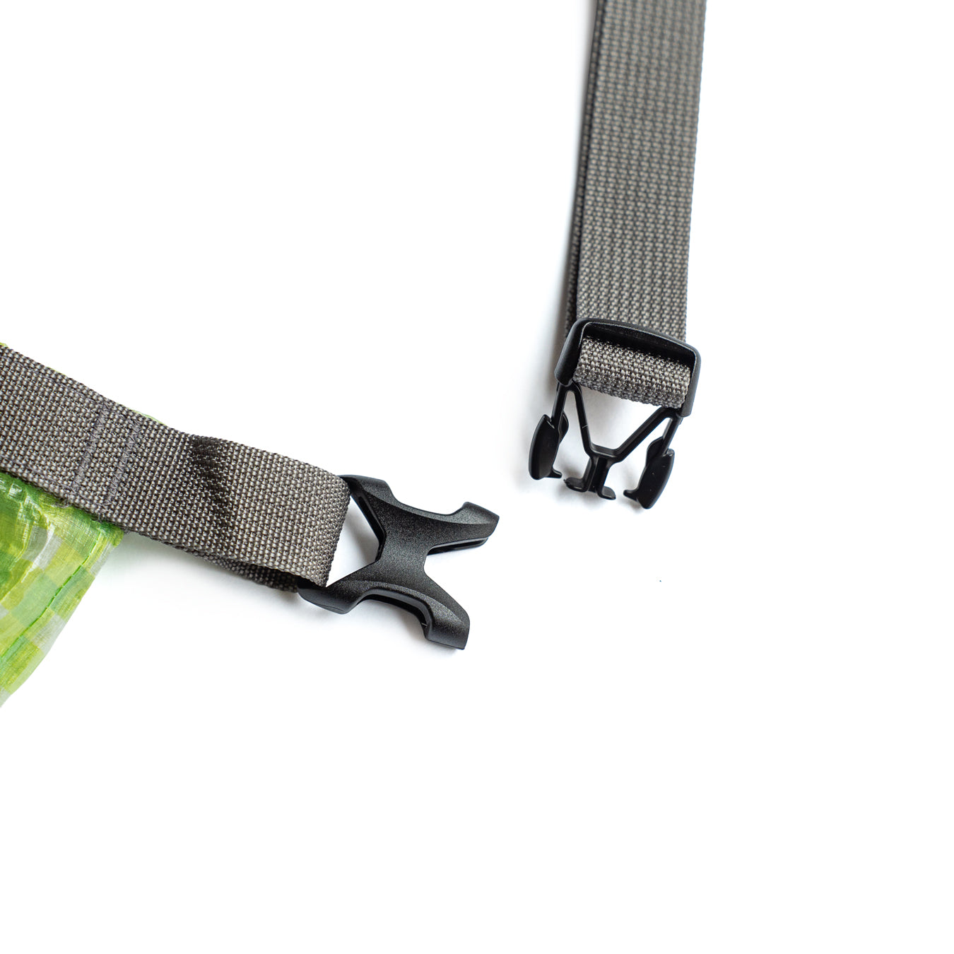 FAIRWEATHER × Friday  Packable sacoche -Dyneema  "Lime gingham"