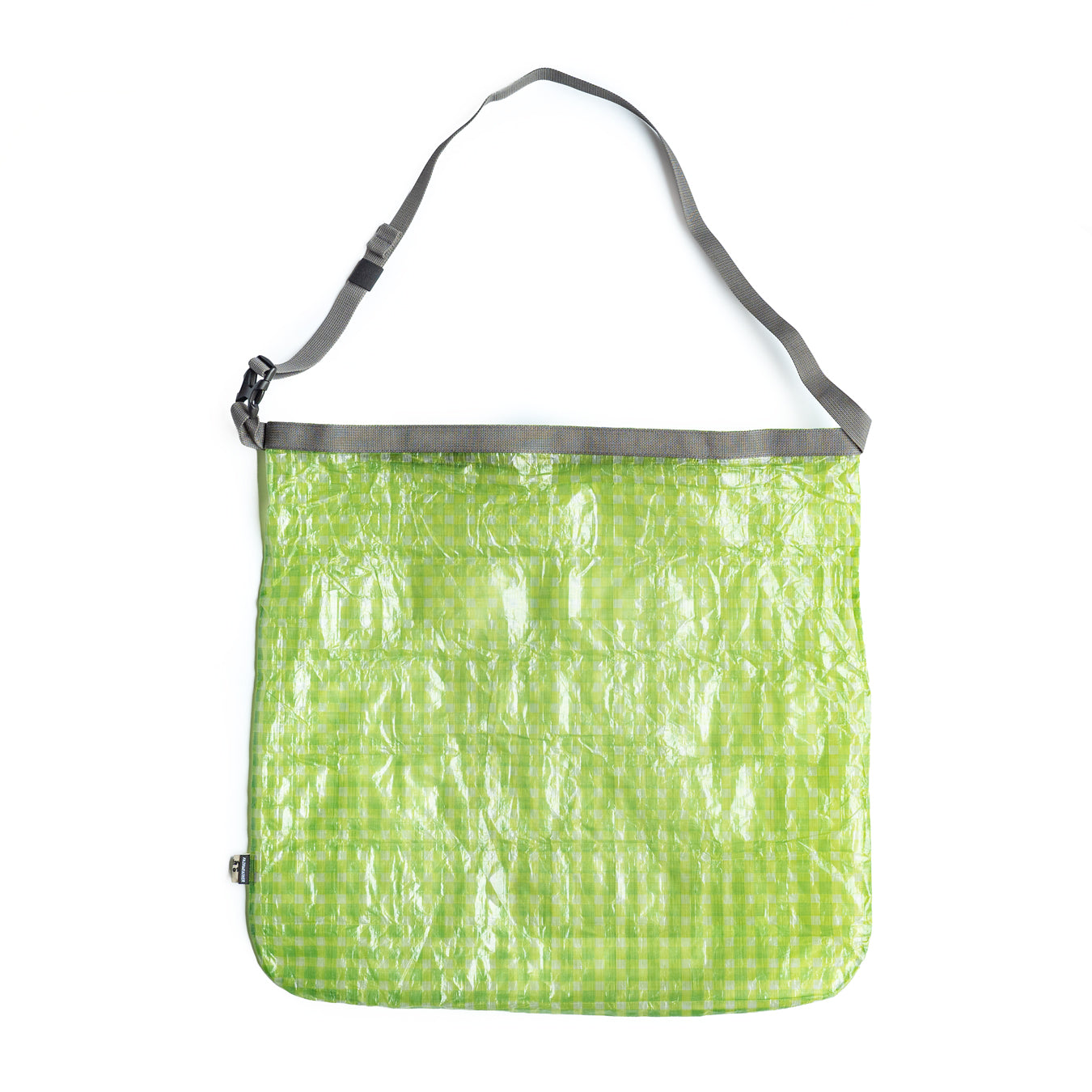 FAIRWEATHER × Friday  Packable sacoche -Dyneema  "Lime gingham"