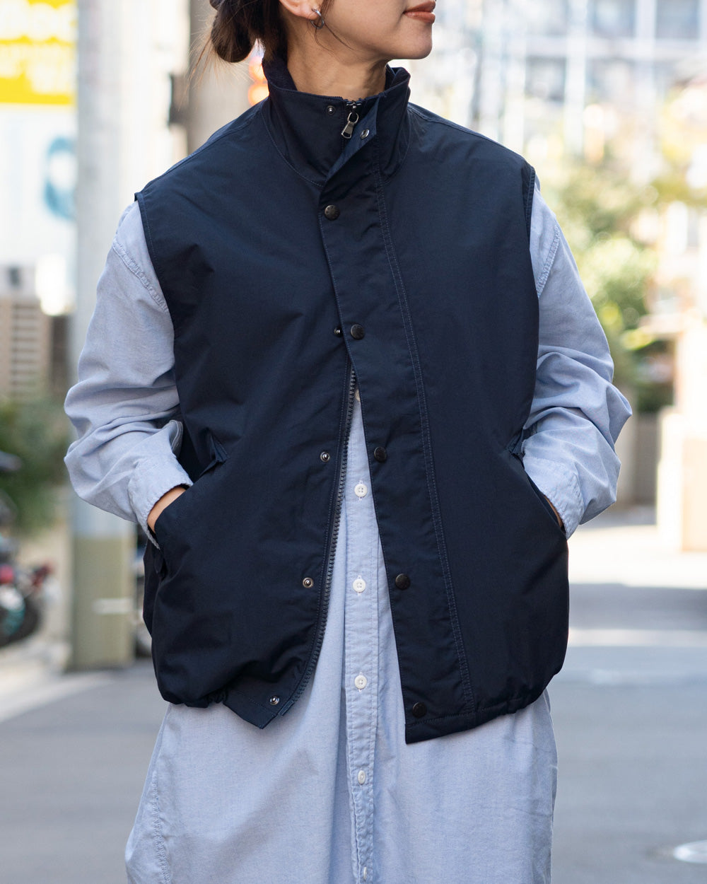 トップス nanamica 2L PERTEX UNLIMITED field vest nanamica / 2L PERTEX UNLIMITED Field Vest
