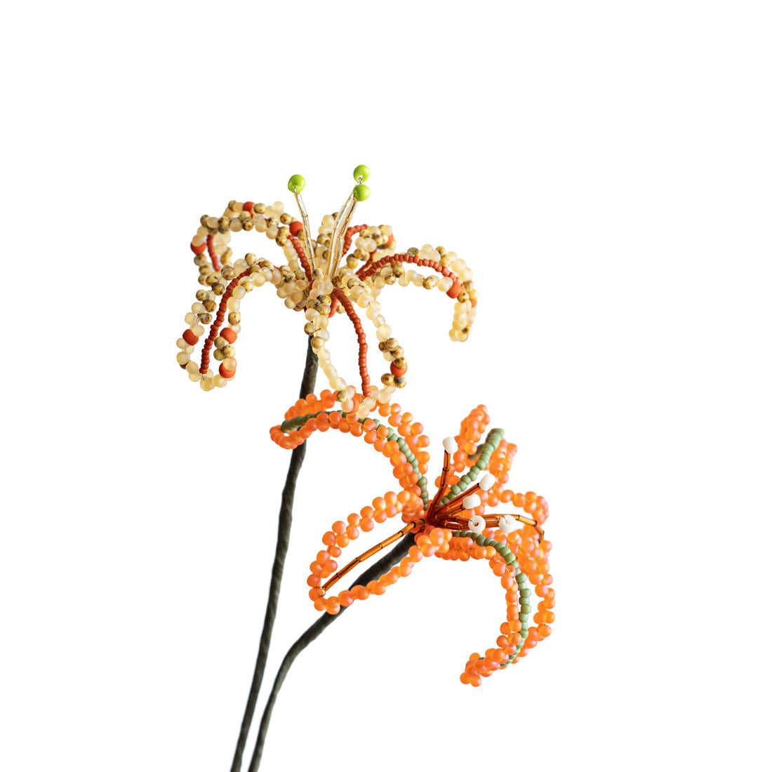 SAI botanical works   Beads flower -Lily