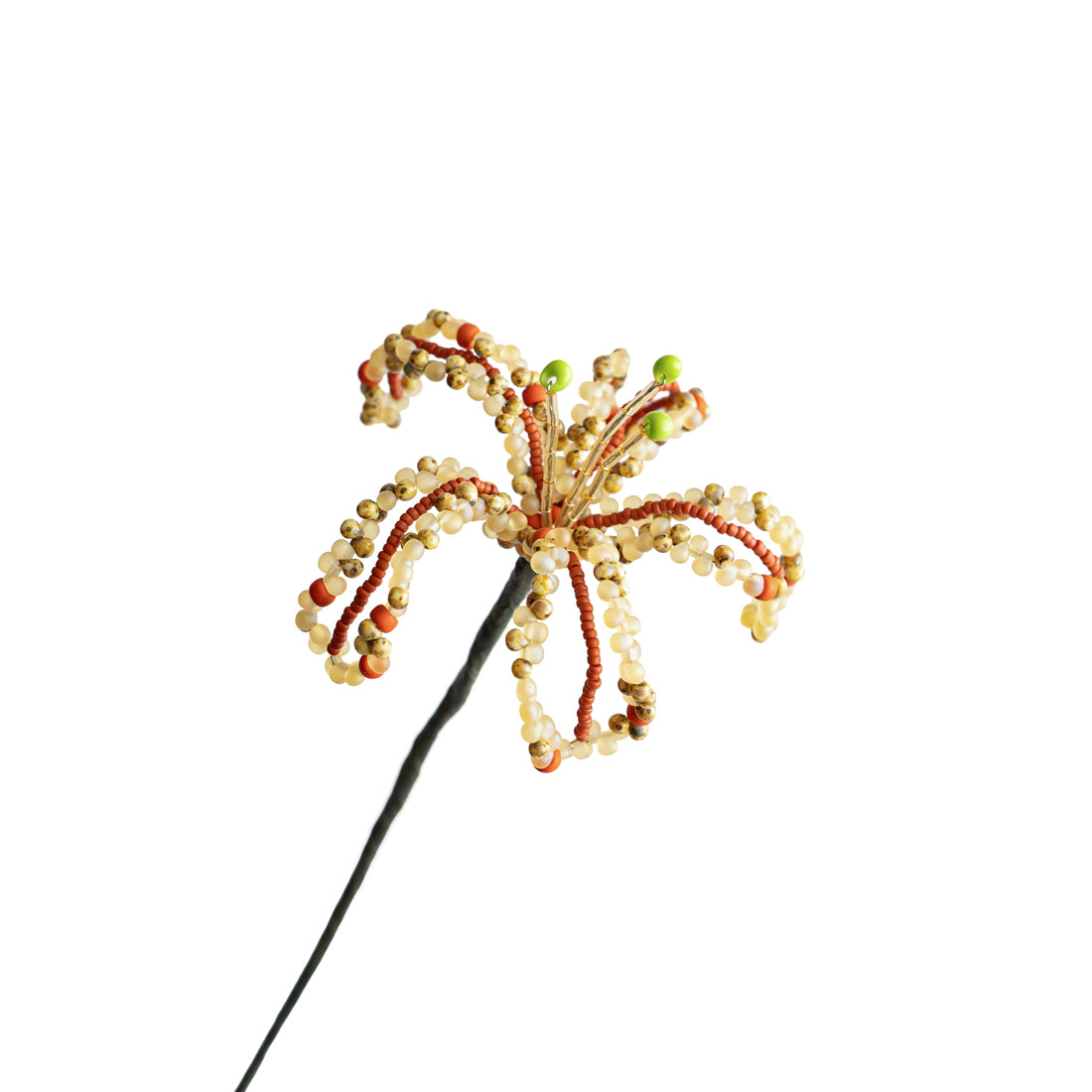 SAI botanical works   Beads flower -Lily