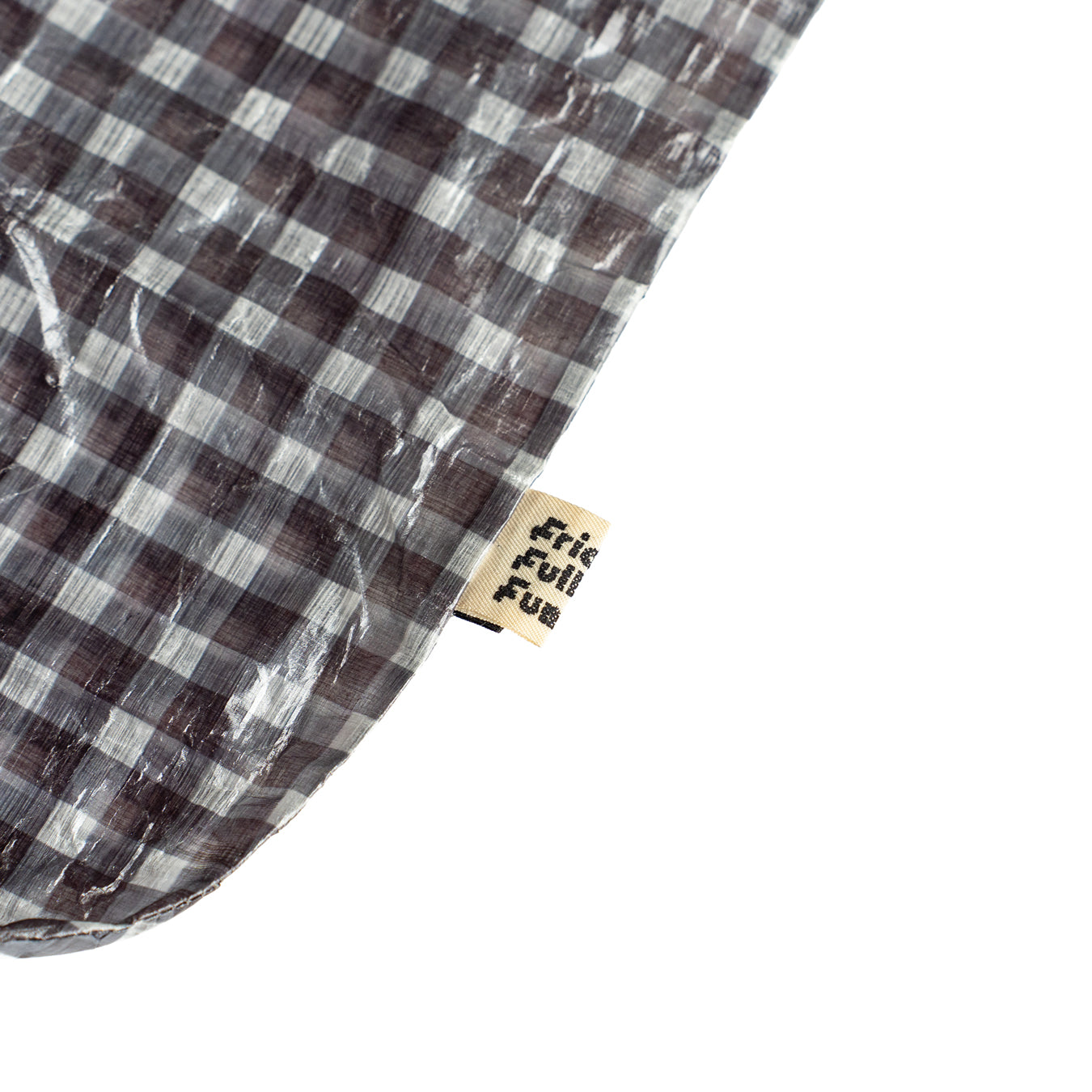 FAIRWEATHER × Friday  Dry sack -Dyneema  "Black gingham"