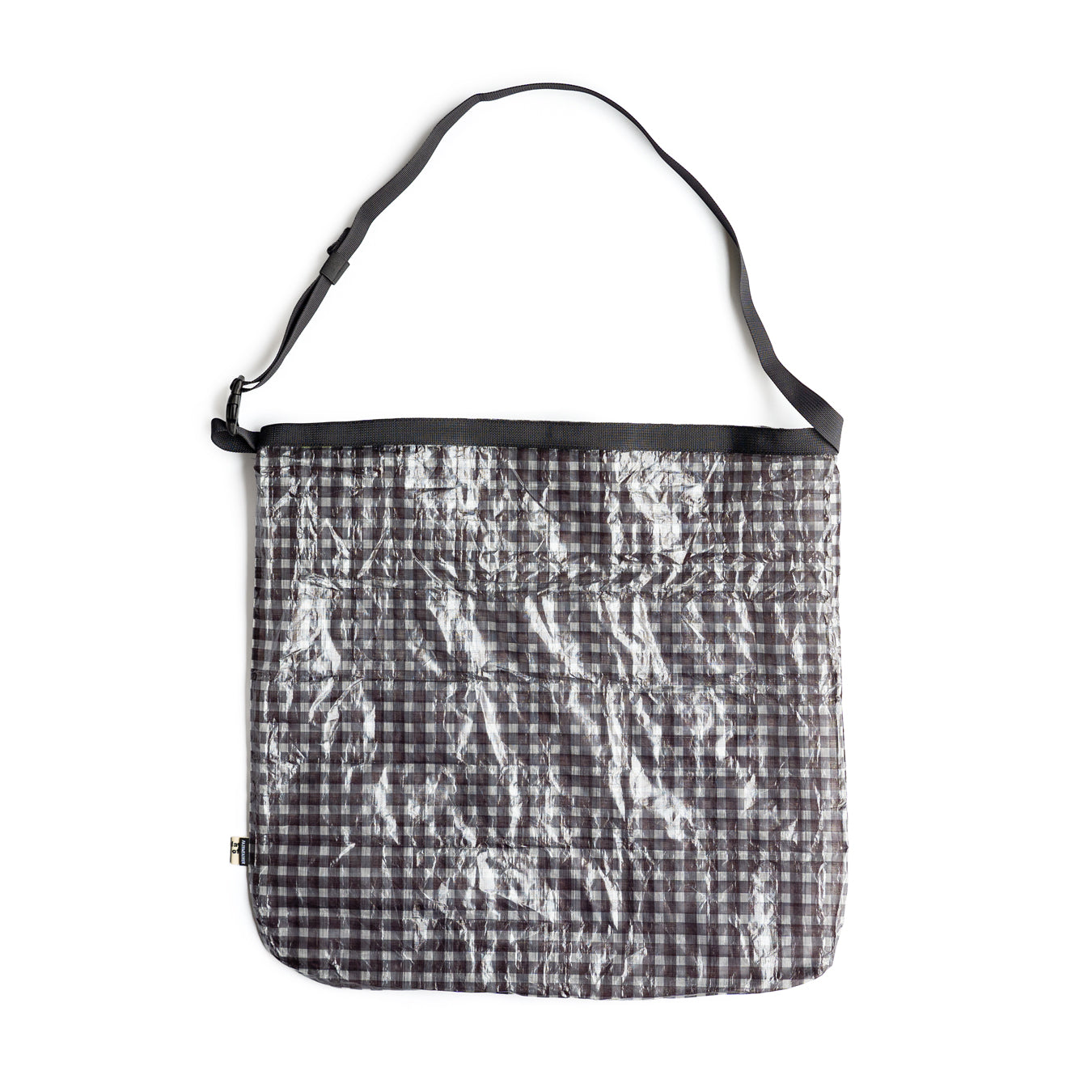 FAIRWEATHER × Friday  Packable sacoche -Dyneema  "Black gingham"