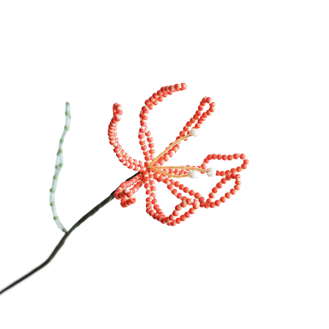 SAI botanical works   Beads flower