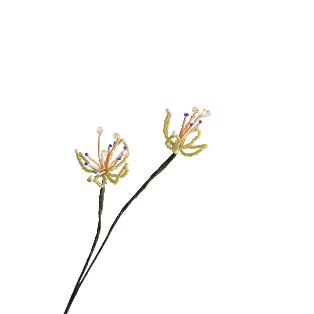 SAI botanical works   Beads flower