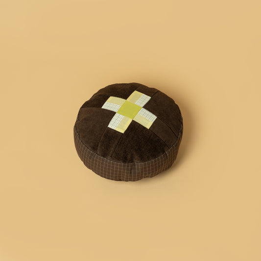 F F F   Cushion 30  "BROWN"