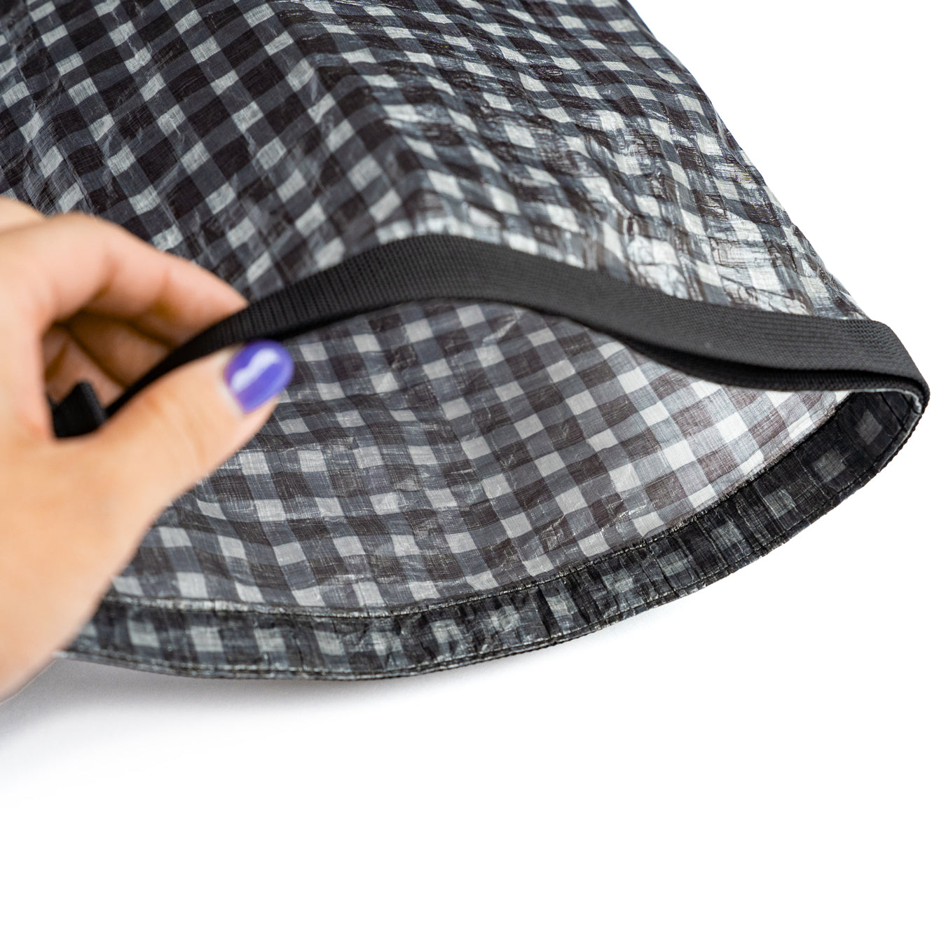 FAIRWEATHER × Friday  Dry sack -Dyneema  "Black gingham"