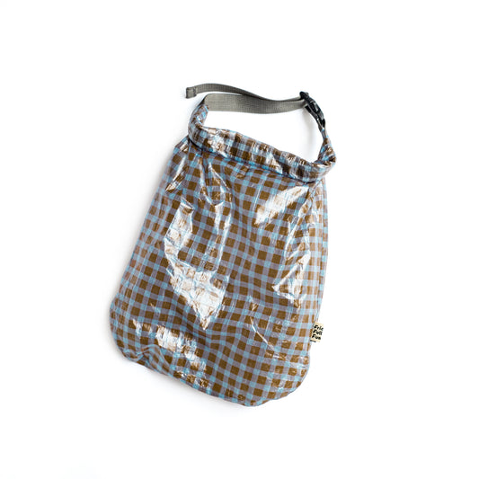 FAIRWEATHER × Friday  Dry sack -Dyneema  "Brown × Blue gingham"