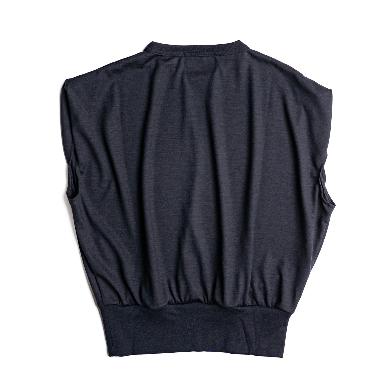 HAVERSACK × Friday  Tech wool tee -Navy