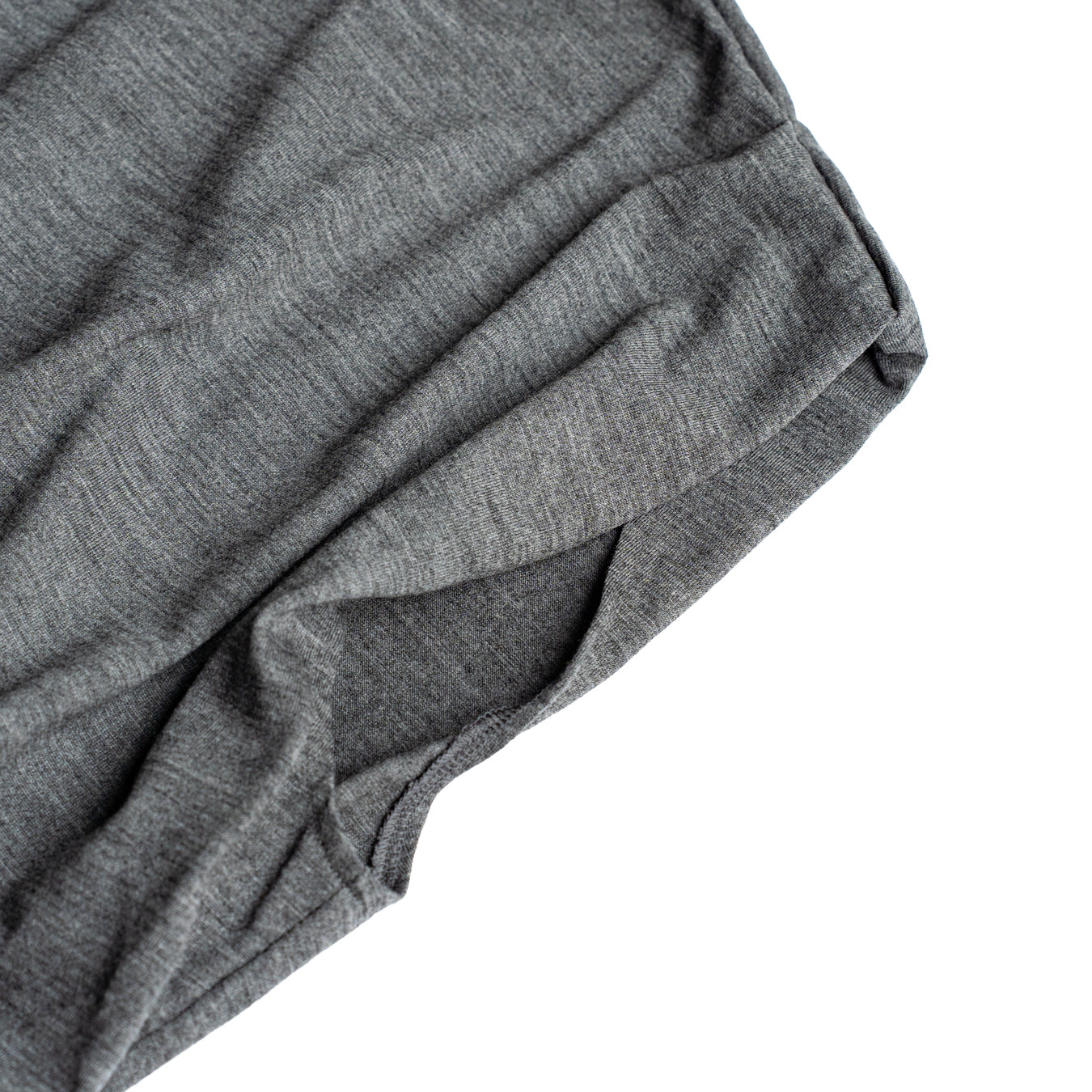 HAVERSACK × Friday  Tech wool tee -Charcoal