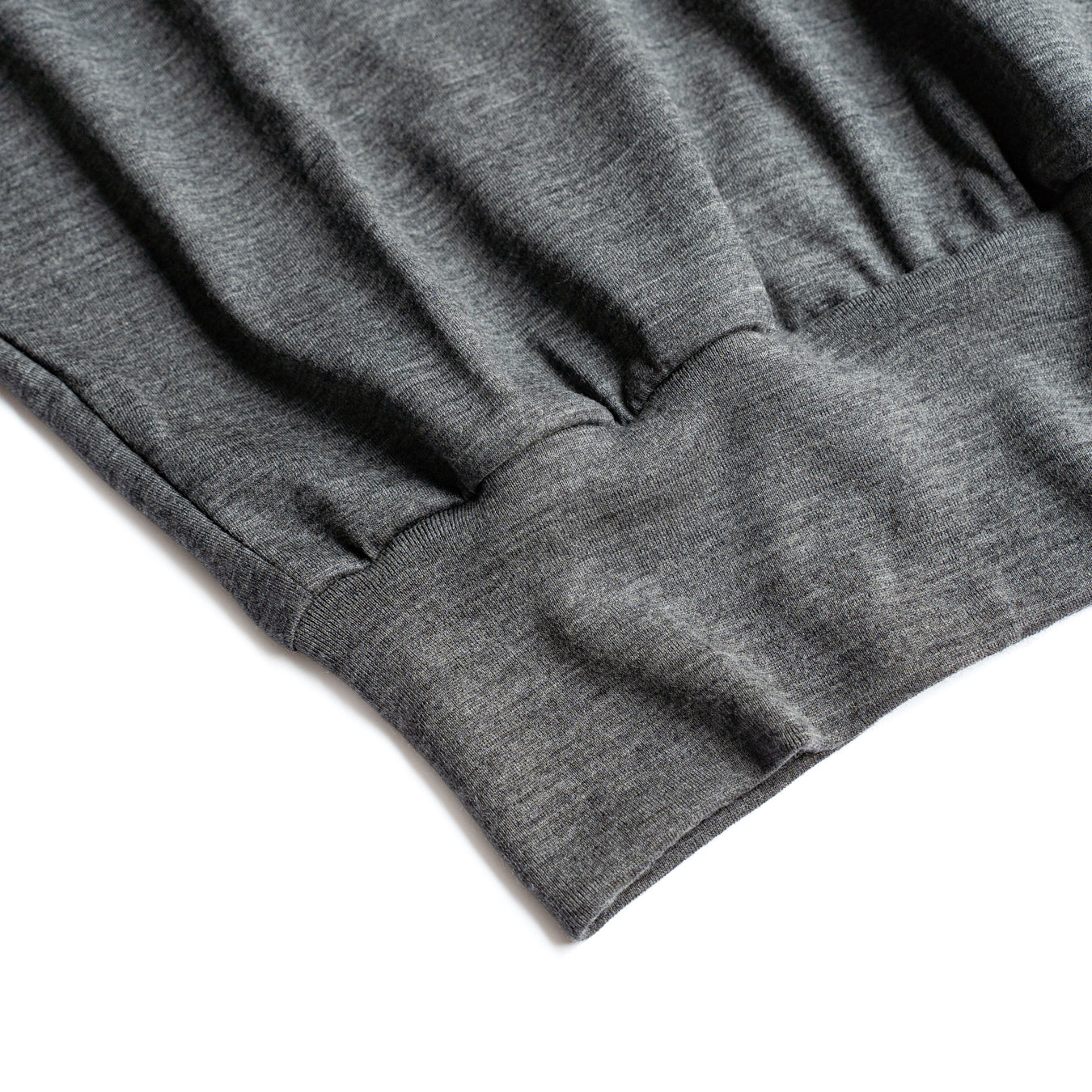 HAVERSACK × Friday  Tech wool tee -Charcoal