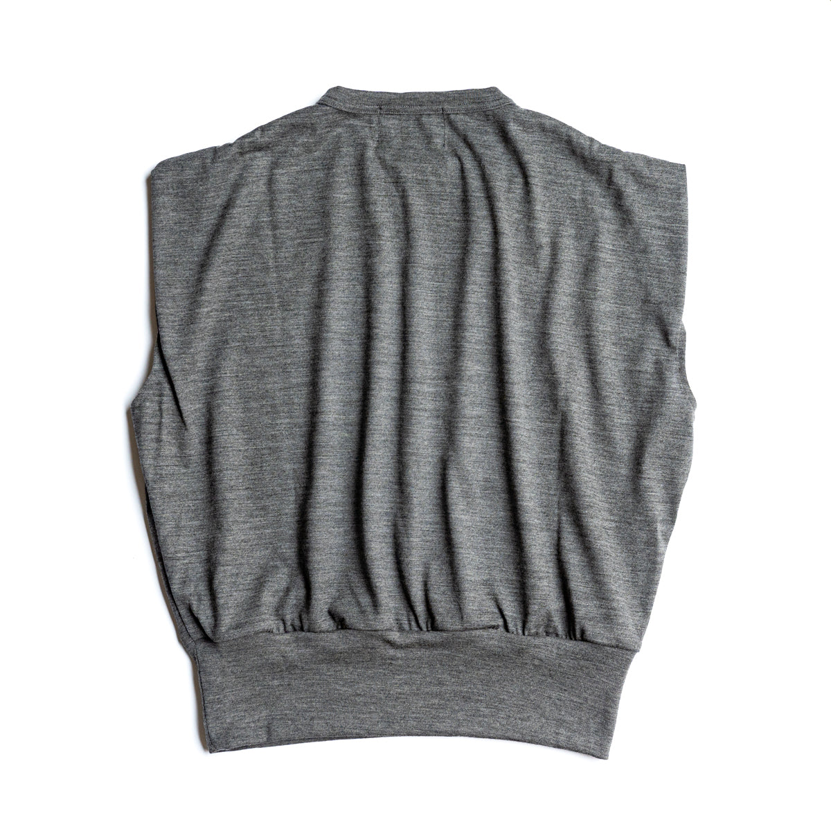 HAVERSACK × Friday  Tech wool tee -Charcoal
