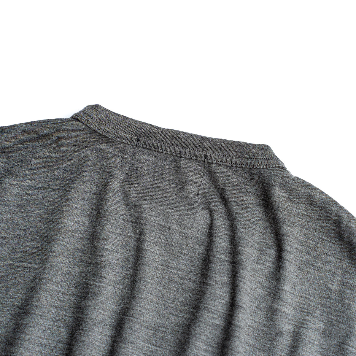 HAVERSACK × Friday  Tech wool tee -Charcoal