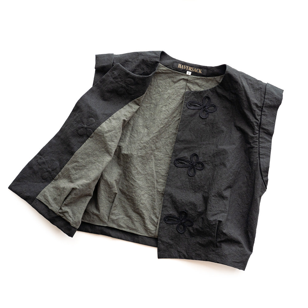 HAVERSACK × Friday  Compact gilet -Black