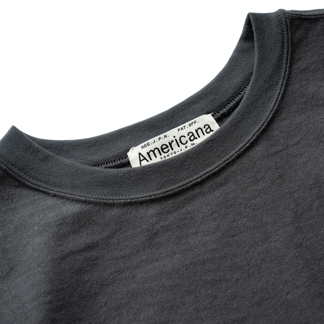Americana  REVERSE WEAVE L/S Tee "Creative peaple"