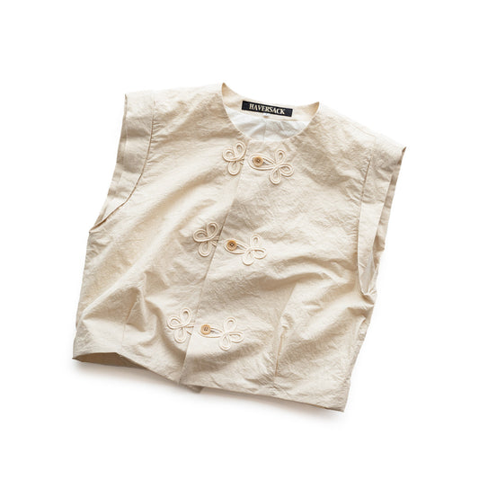 HAVERSACK × Friday  Compact gilet -Natural
