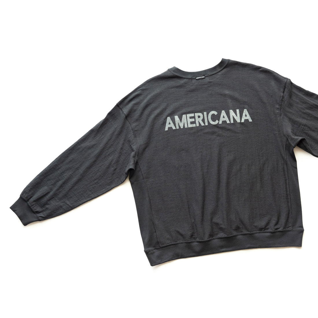 Americana  REVERSE WEAVE L/S Tee "Creative peaple"