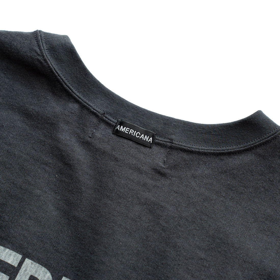 Americana  REVERSE WEAVE L/S Tee "Creative peaple"