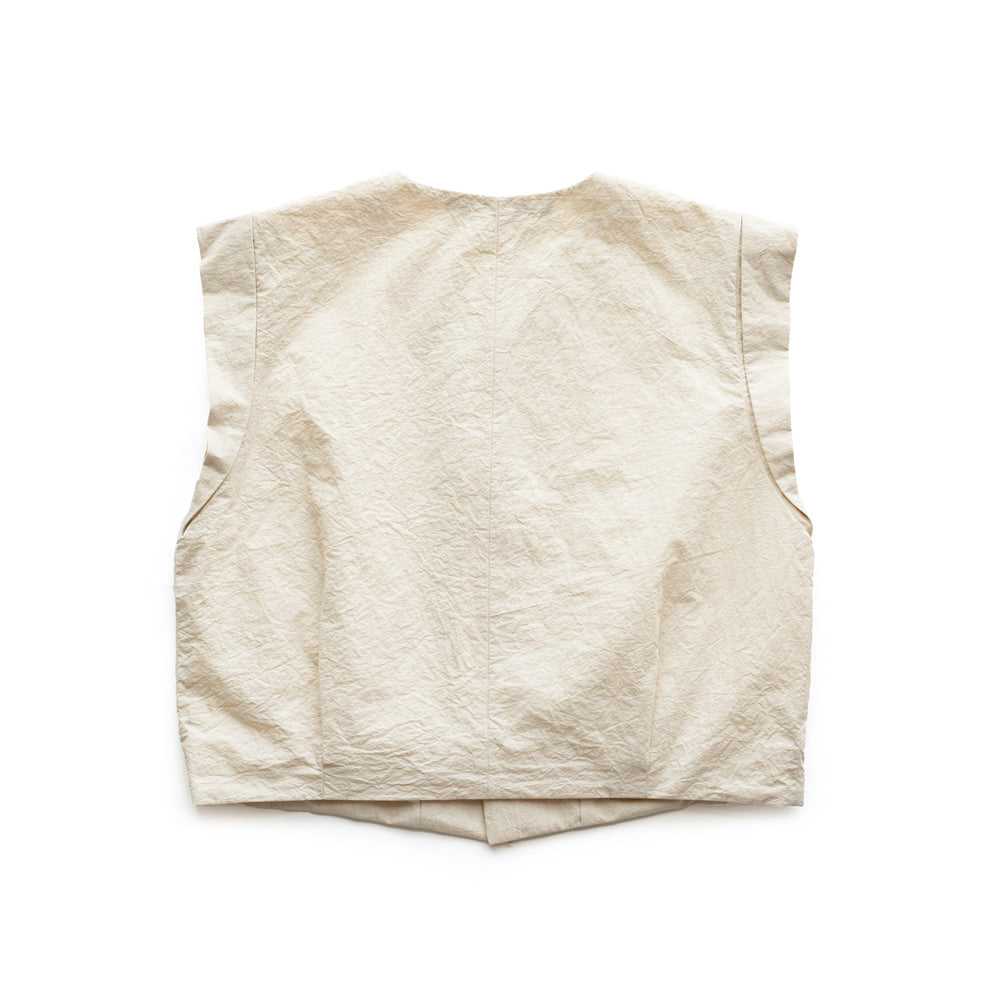 HAVERSACK × Friday  Compact gilet -Natural