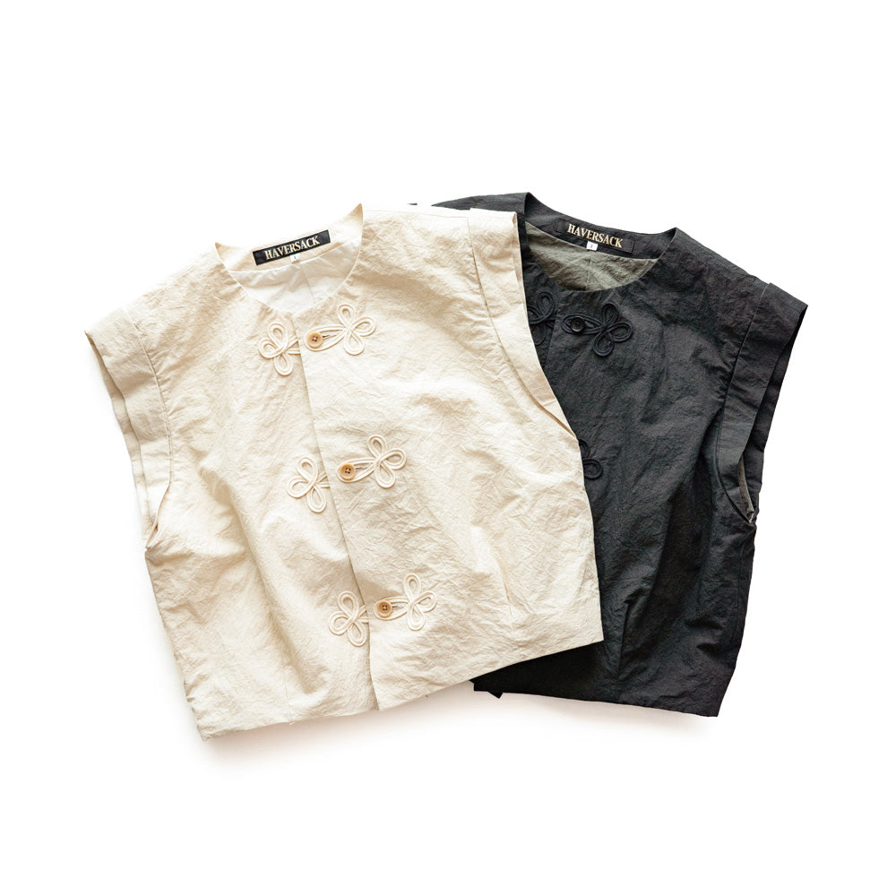 HAVERSACK × Friday  Compact gilet -Natural