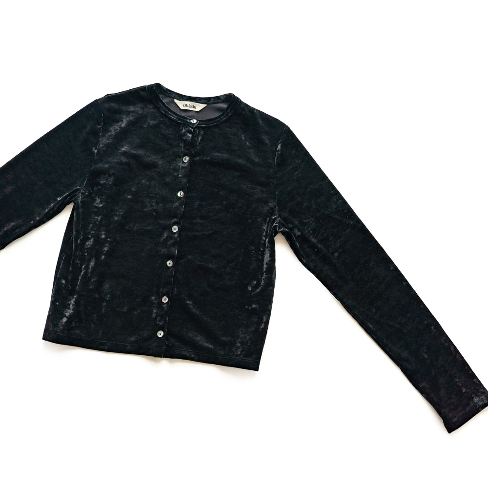 Oblada VELOUR CARDIGAN