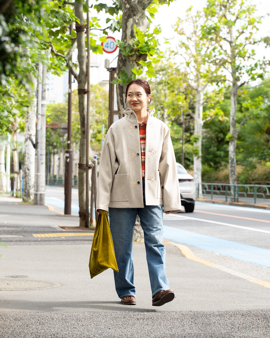 HAVERSACK  Vintage melton stand collor jacket -Men's size