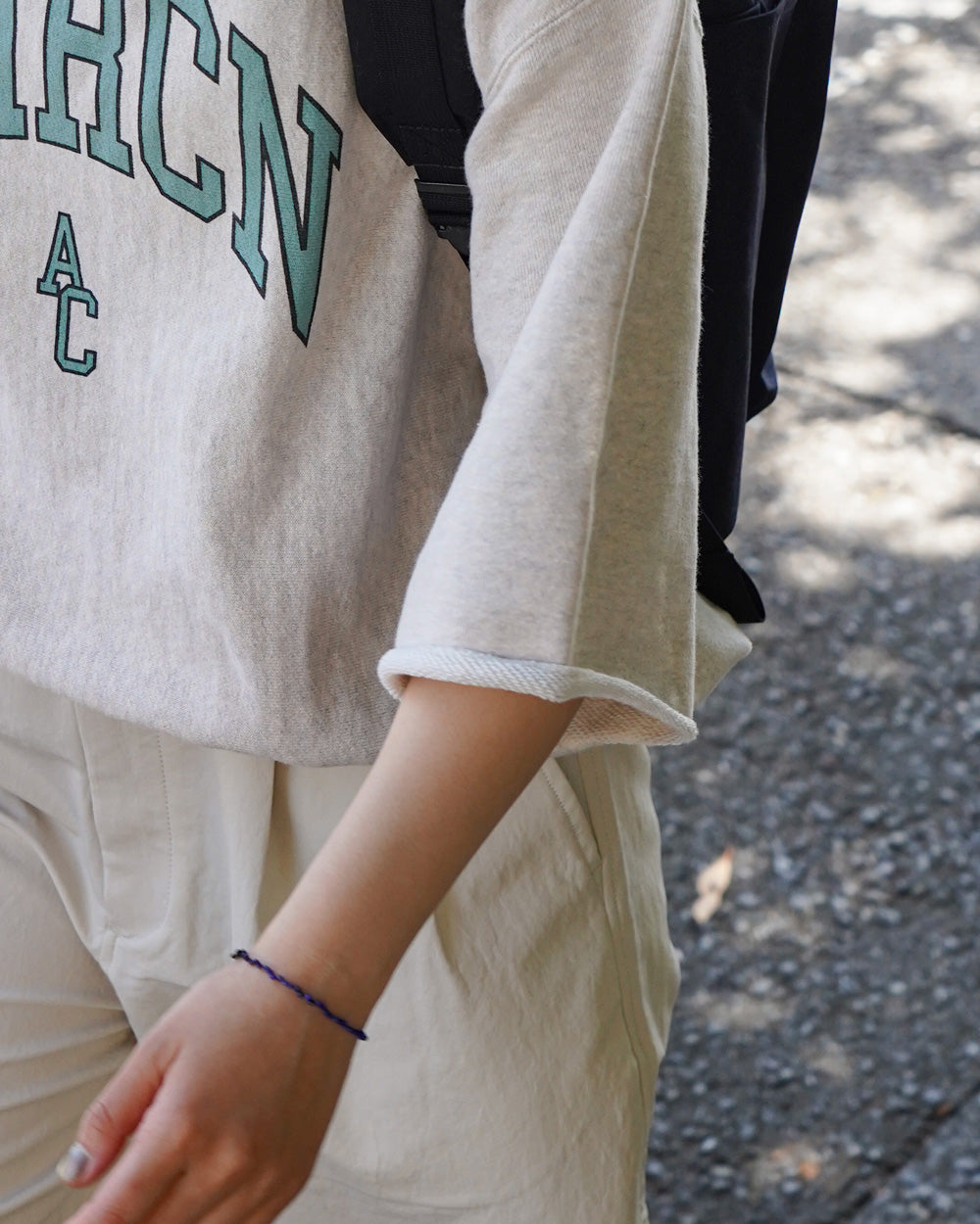 Americana CUT OFF REVERSE WEAVE SWEAT SHIRTS