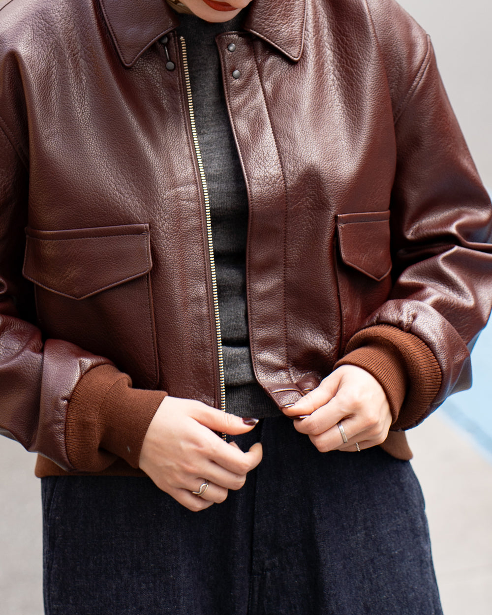 KIFFE  Women's Flight Jacket Type A-2