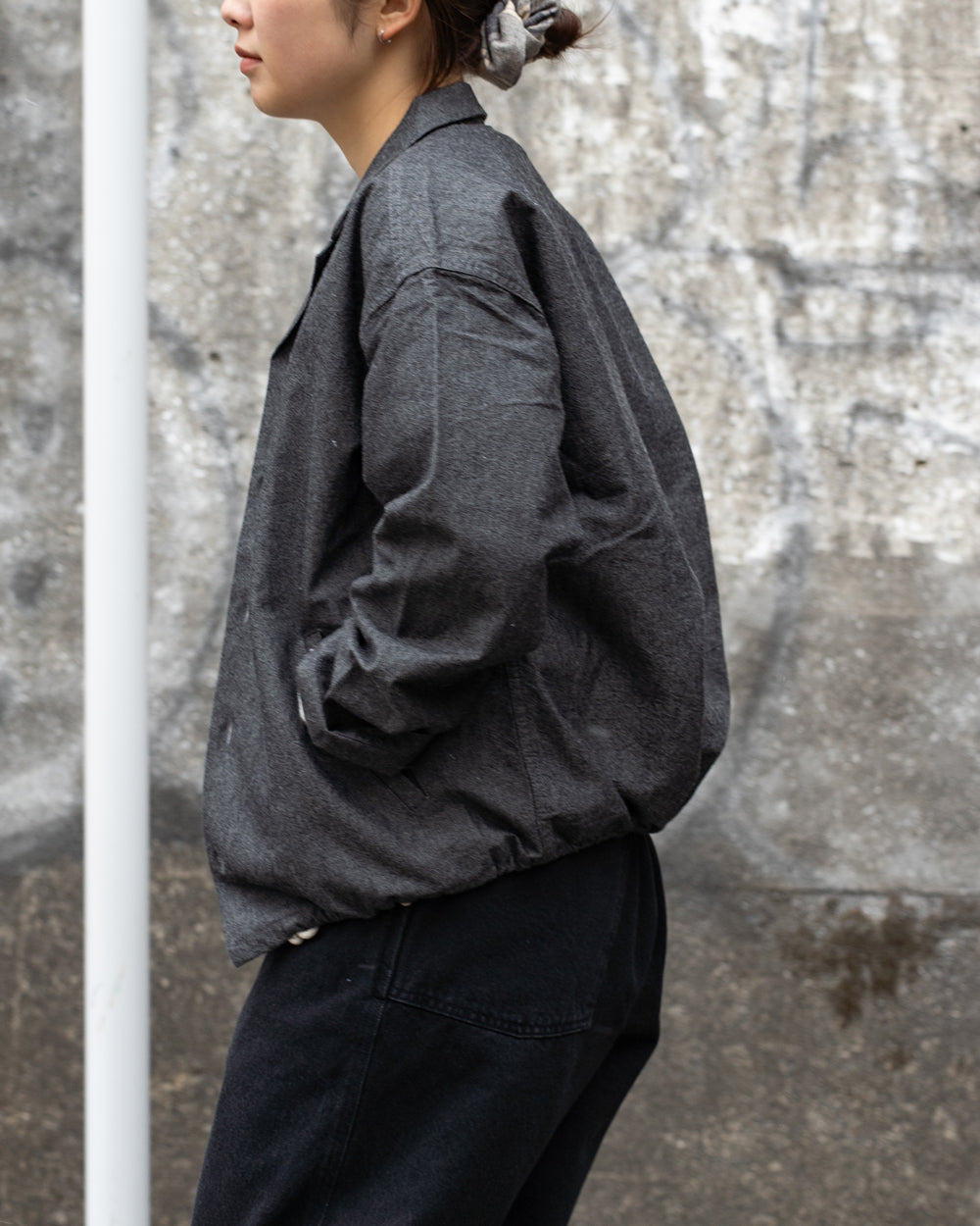 nanamica Cotton Wool Deck Jacket