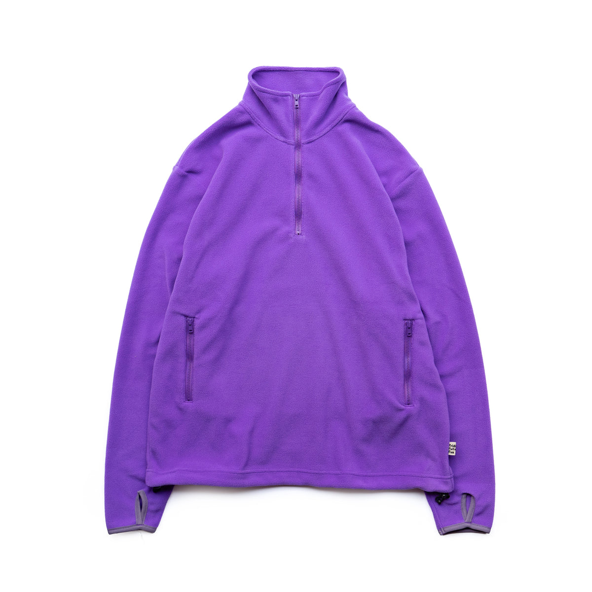 F F F   Fleece Pullover -Purple
