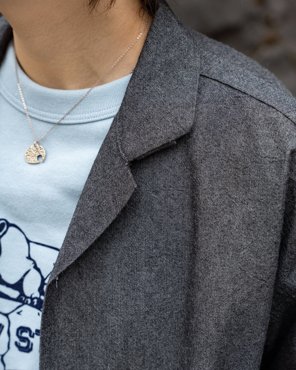 nanamica Cotton Wool Deck Jacket
