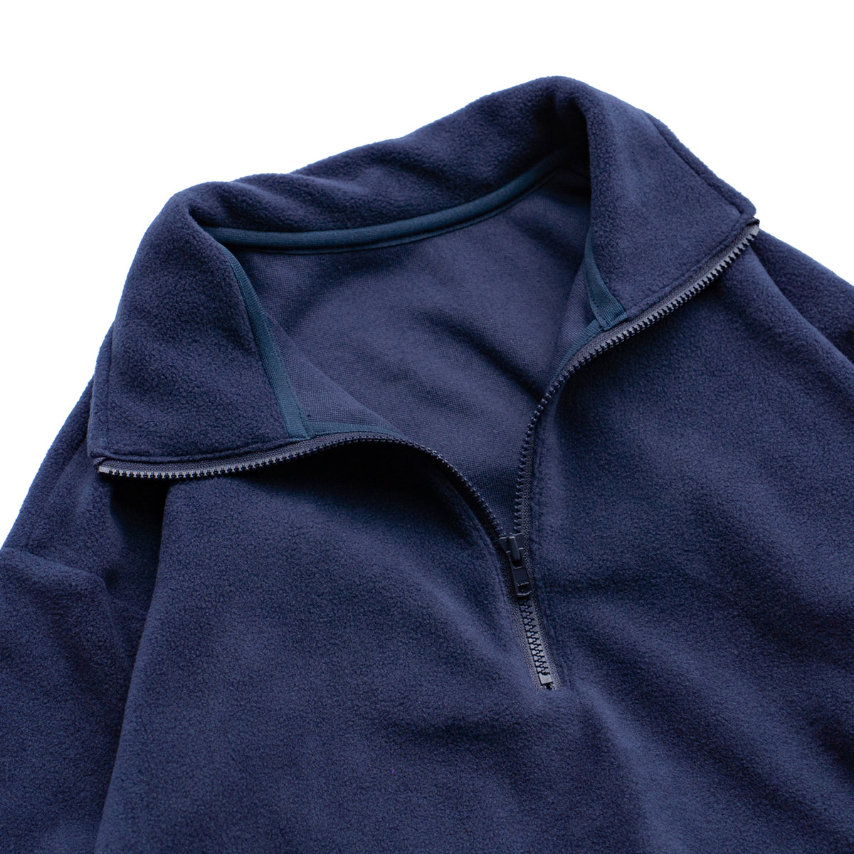 F F F   Fleece Pullover -Navy