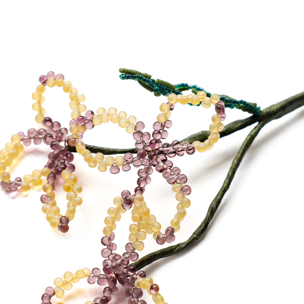 SAI botanical works × Friday   Beads flower
