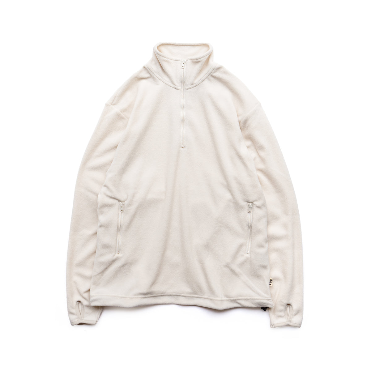 F F F   Fleece Pullover -Ivory