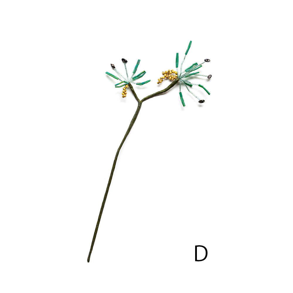 SAI botanical works × Friday   Beads flower
