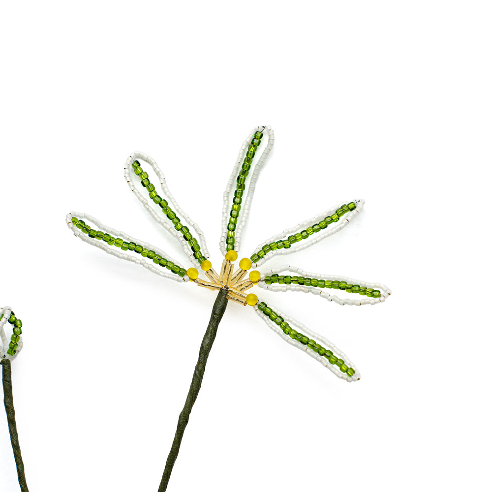 SAI botanical works × Friday   Beads flower