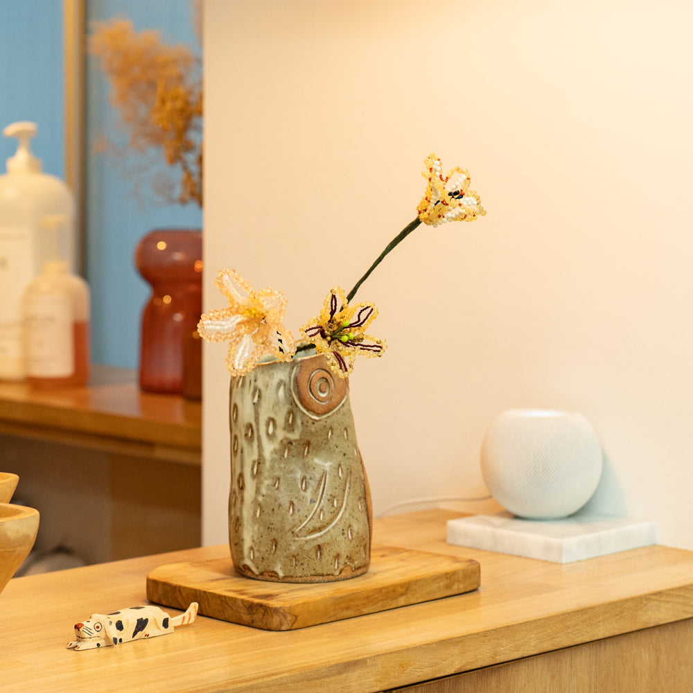 SAI botanical works × Friday   Beads flower -Tulip
