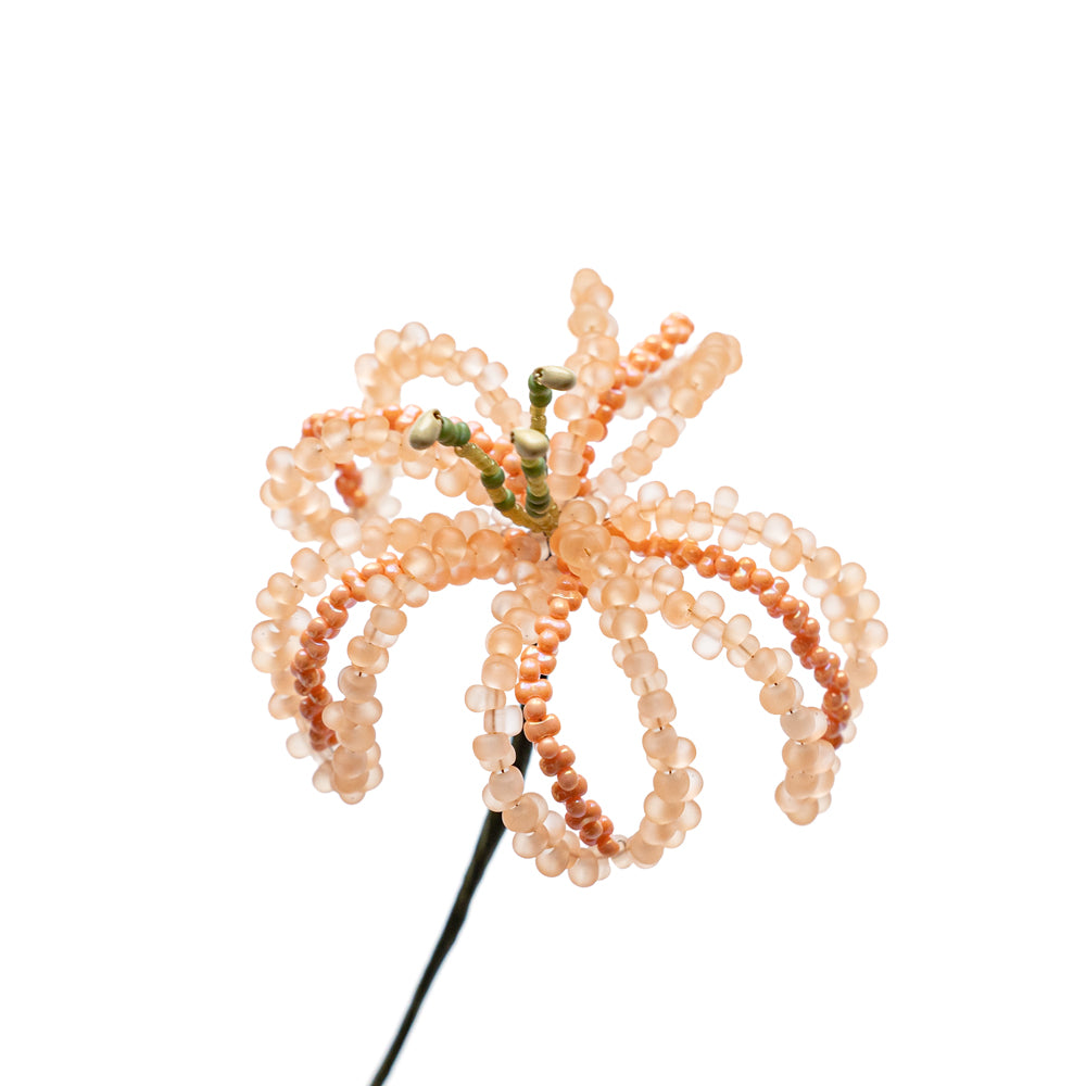 SAI botanical works × Friday   Beads flower