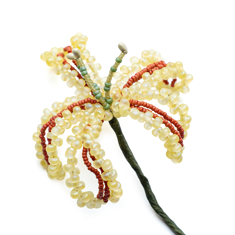 SAI botanical works × Friday   Beads flower