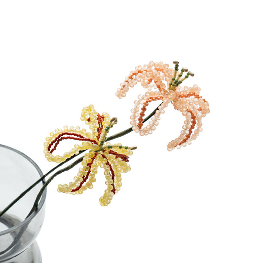 SAI botanical works × Friday   Beads flower