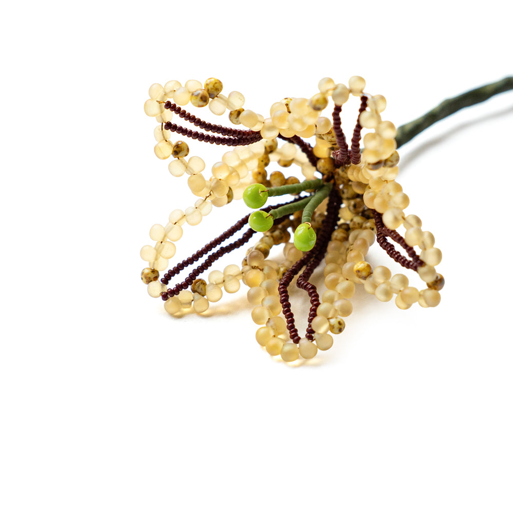 SAI botanical works × Friday   Beads flower -Tulip