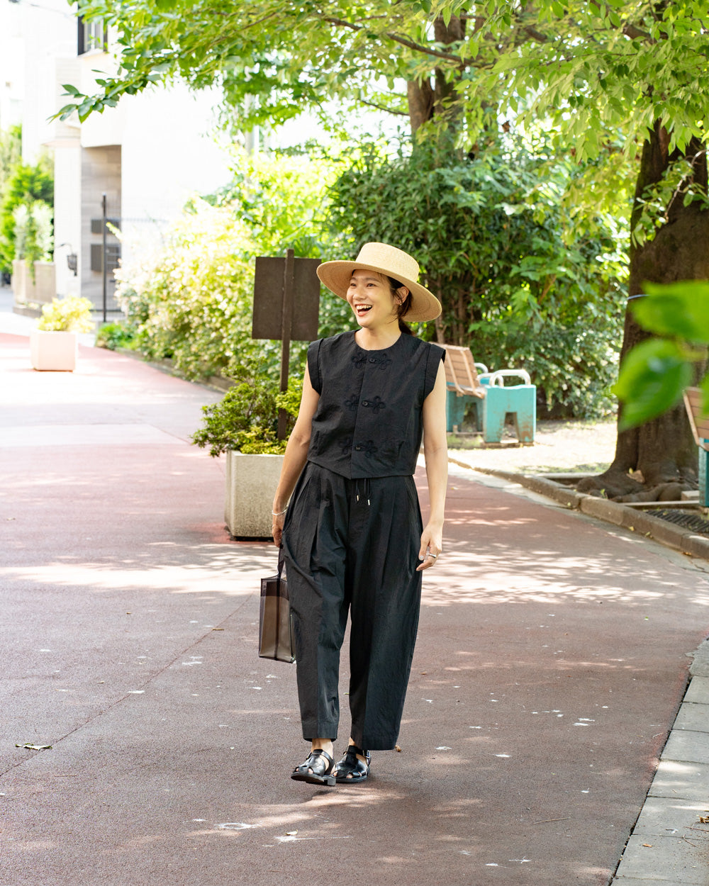 HAVERSACK × Friday  Compact gilet -Black