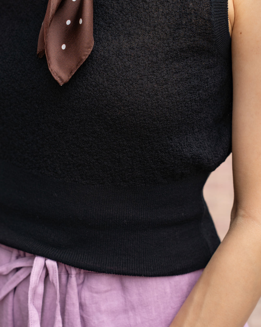 nakes design Organic Cotton Shrink 2way Tops