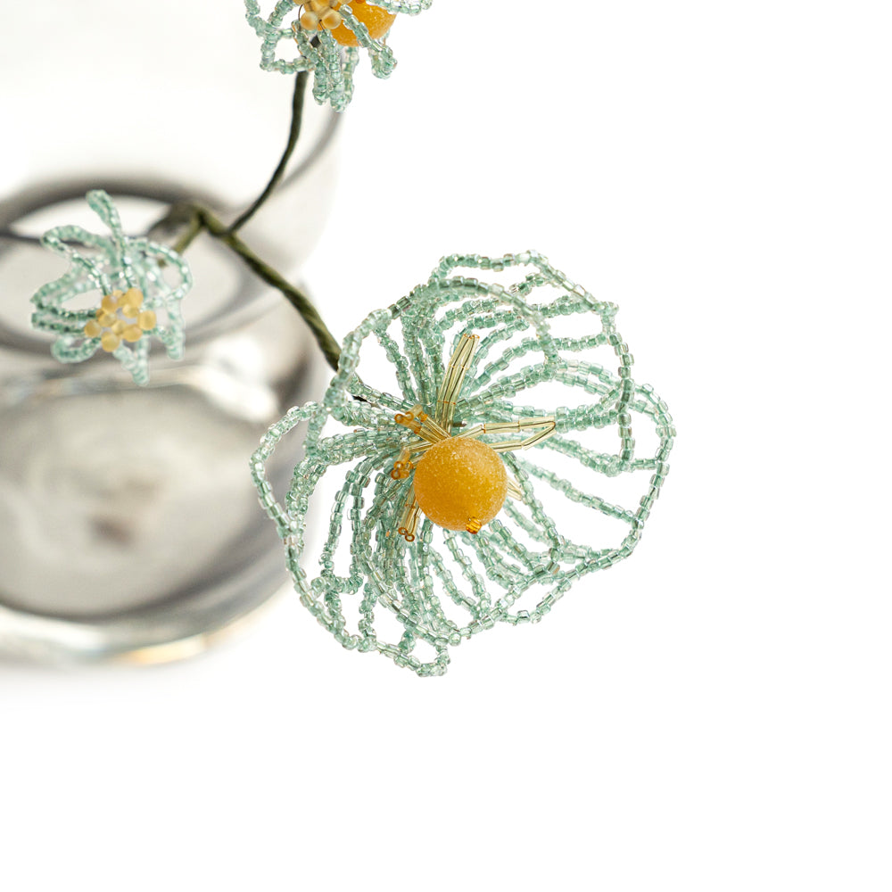 SAI botanical works × Friday   Beads flower