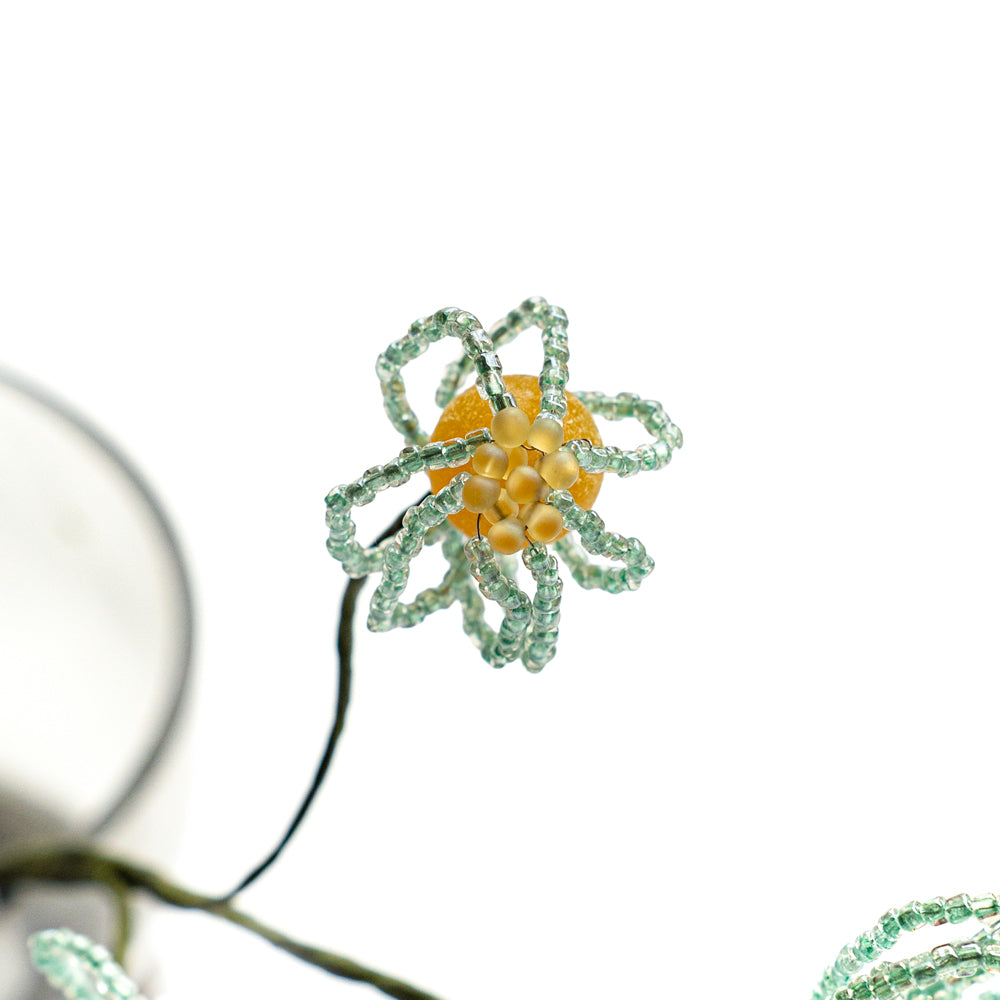 SAI botanical works × Friday   Beads flower