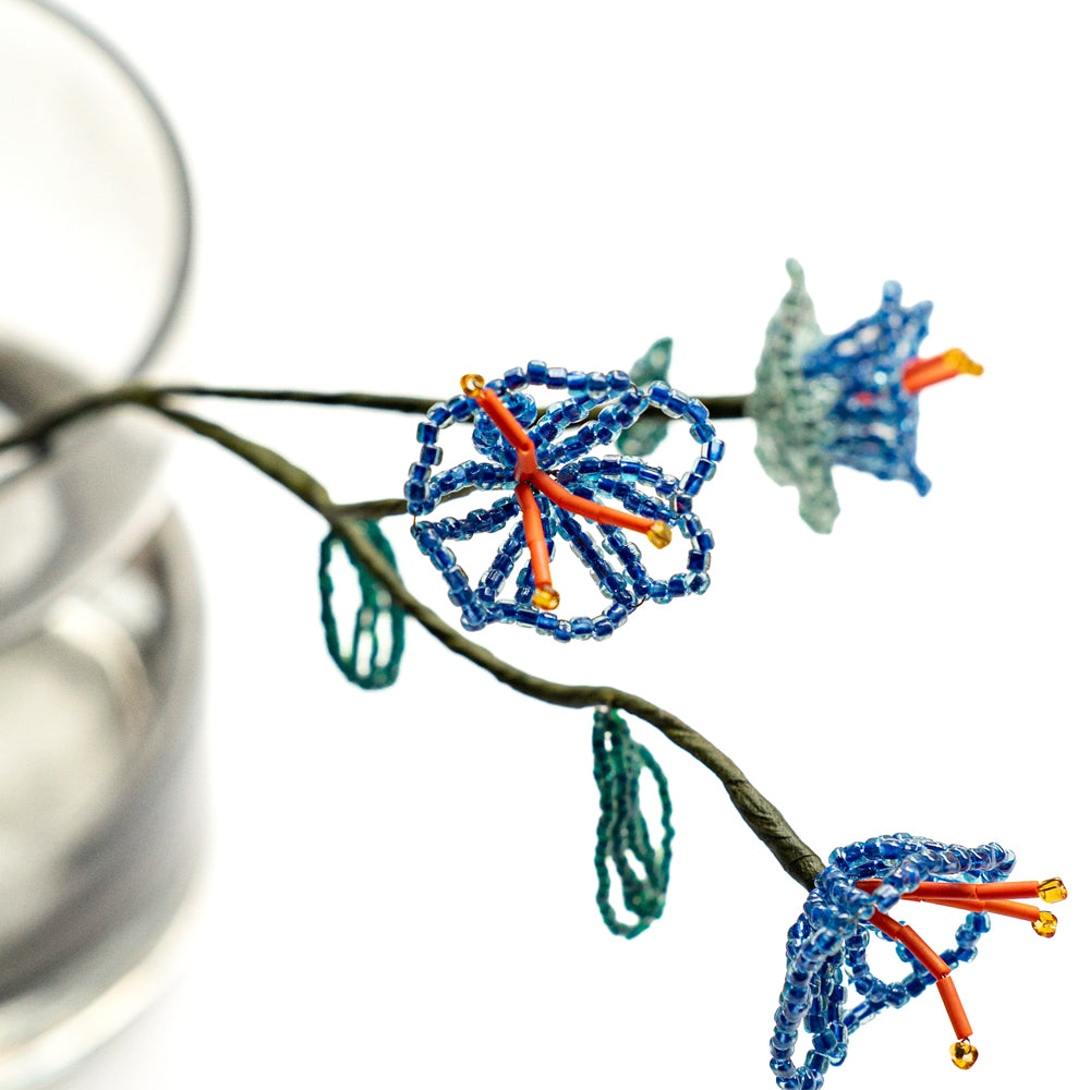 SAI botanical works × Friday   Beads flower