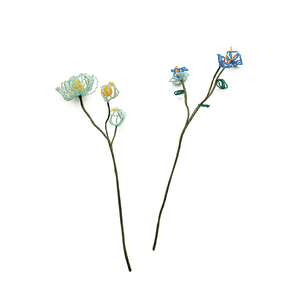 SAI botanical works × Friday   Beads flower