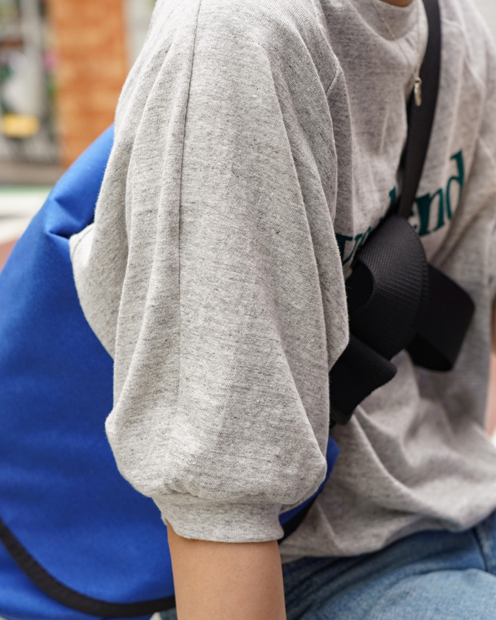 Americana Raglan volume sleeve tee