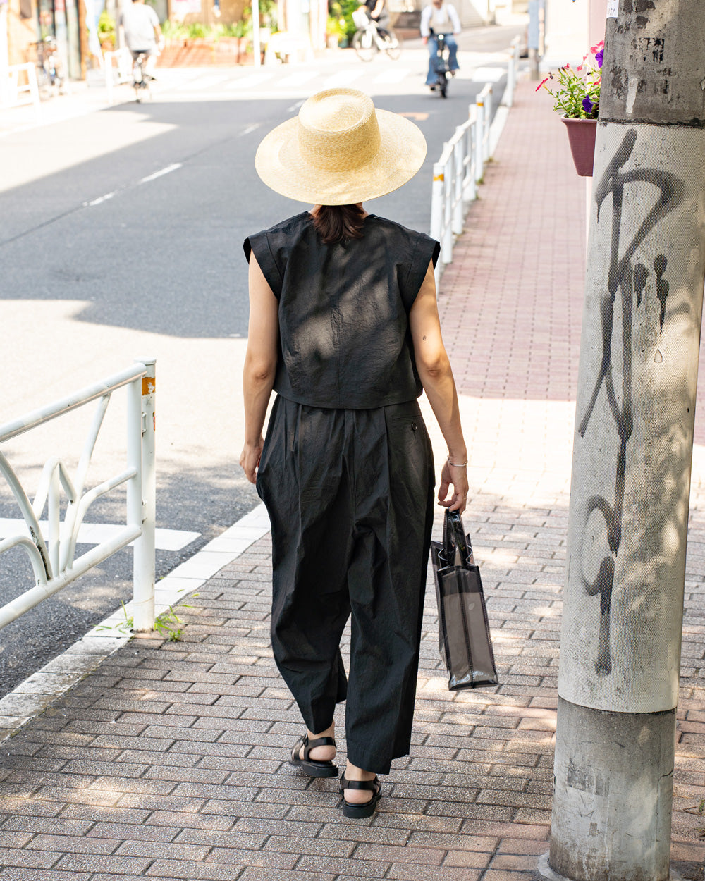 HAVERSACK × Friday  Compact gilet -Black