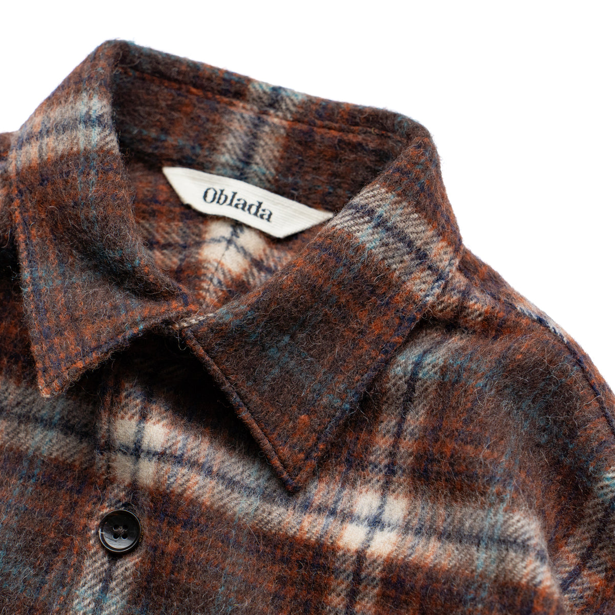 Oblada SHAGGY CHECK AUTHENTIC SHIRT